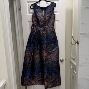 Kay Unger Multicolor Dress
